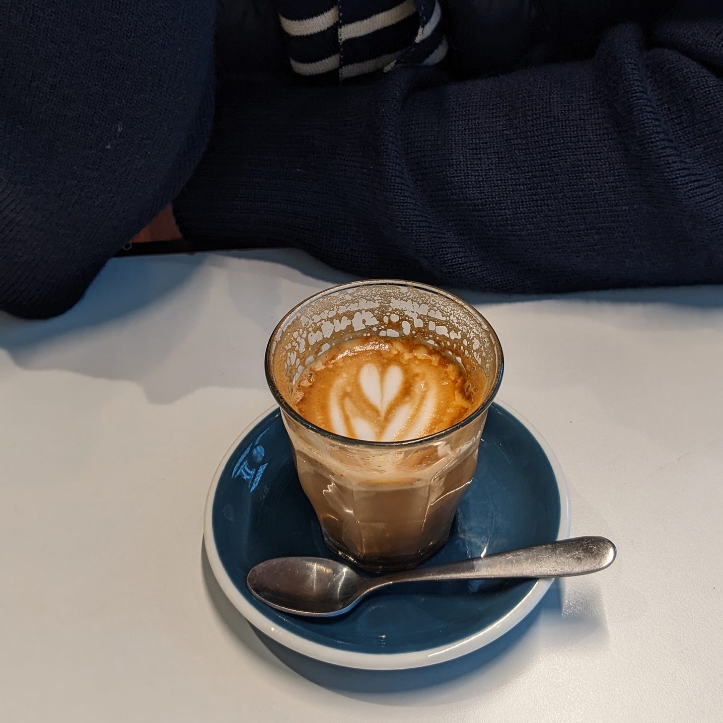 Cup of coffee in Paris café