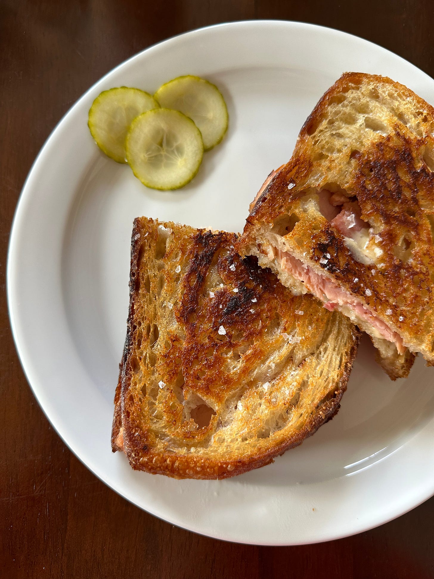 Ham and cheese toastie at Beag, Kilrush