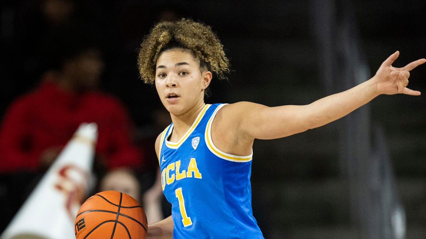 Kiki Rice helps power No. 10 UCLA to win over No. 17 Oregon - Los Angeles  Times