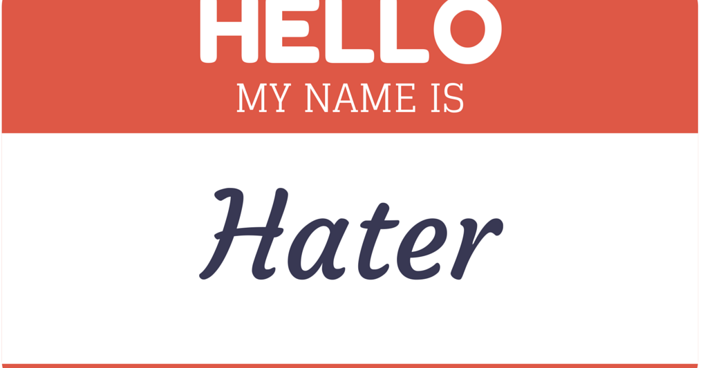 My Problem with Being Called a 'Hater' | The Vegan Taff
