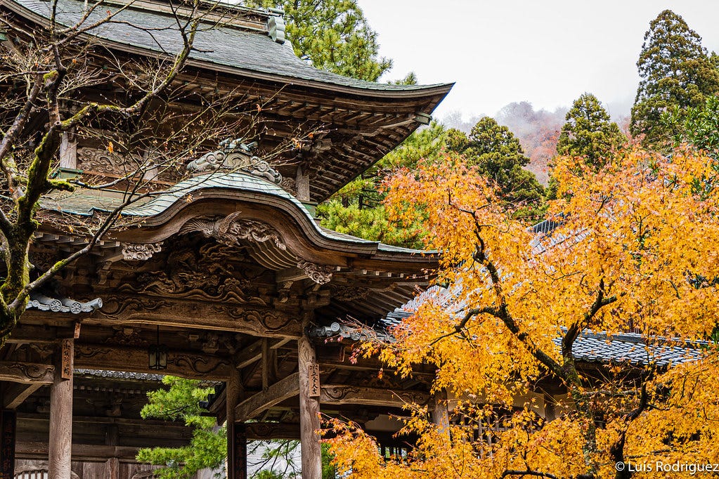 La impresionante belleza del templo Eihei-ji y la naturaleza que lo rodea
