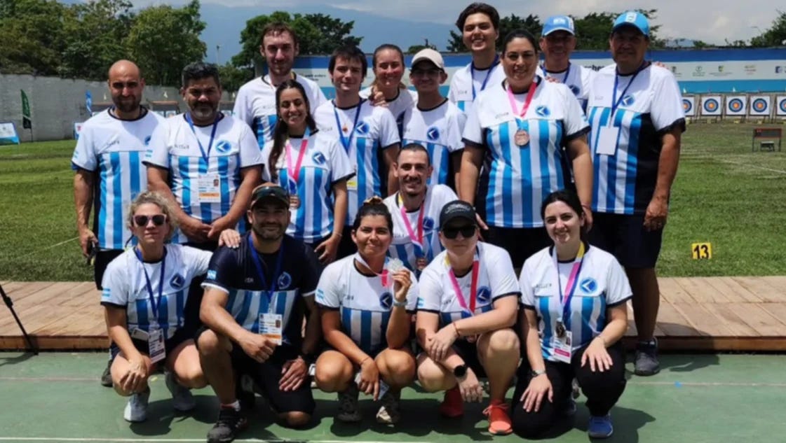 Tiro con arco: con Guille González y Nikolajuk, Argentina se trajo ocho medallas del Sudamericano