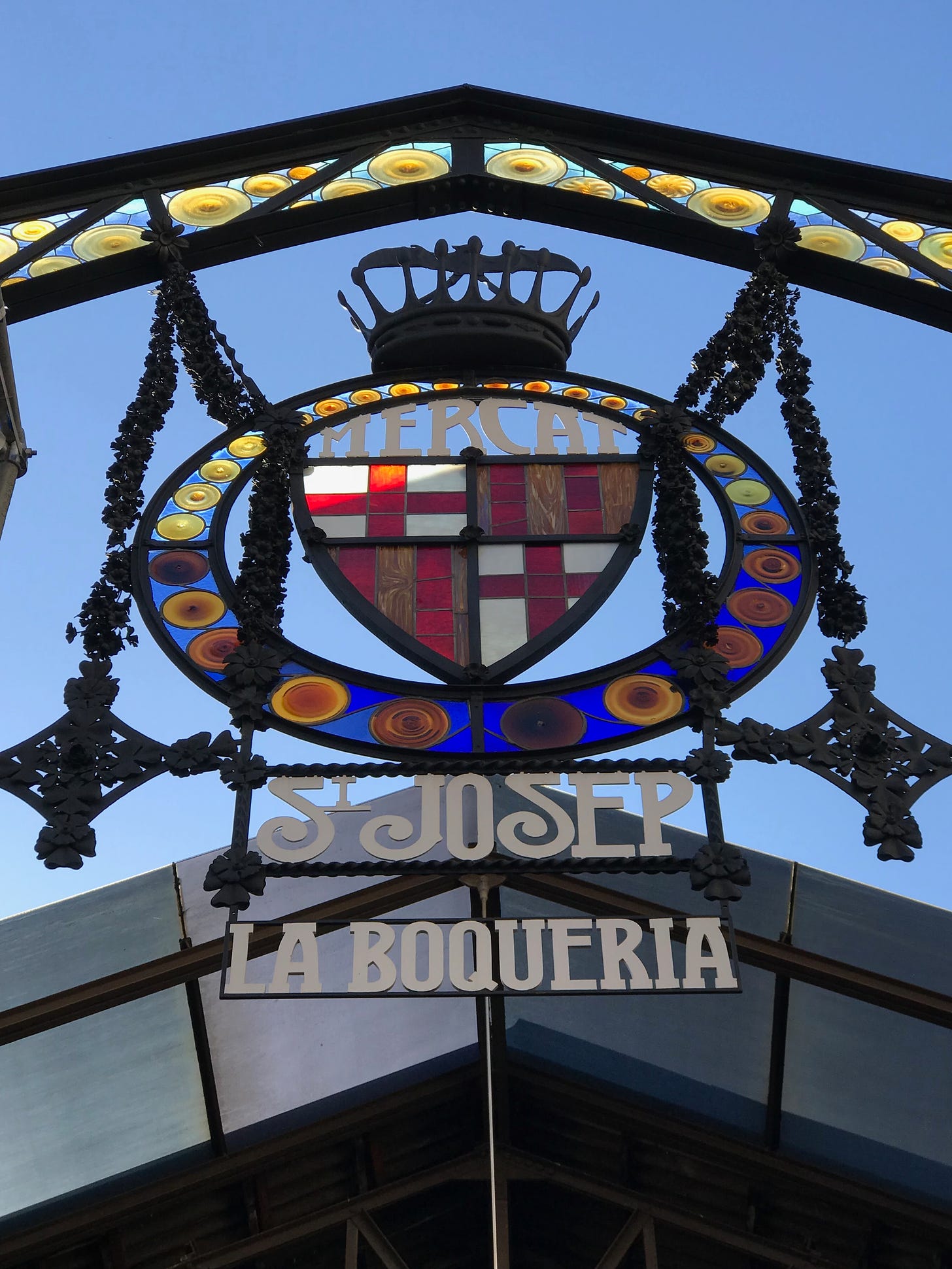 La Boqueria in Barcelona, Spain