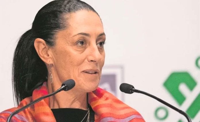 Mexico City Mayor Claudia Sheinbaum.