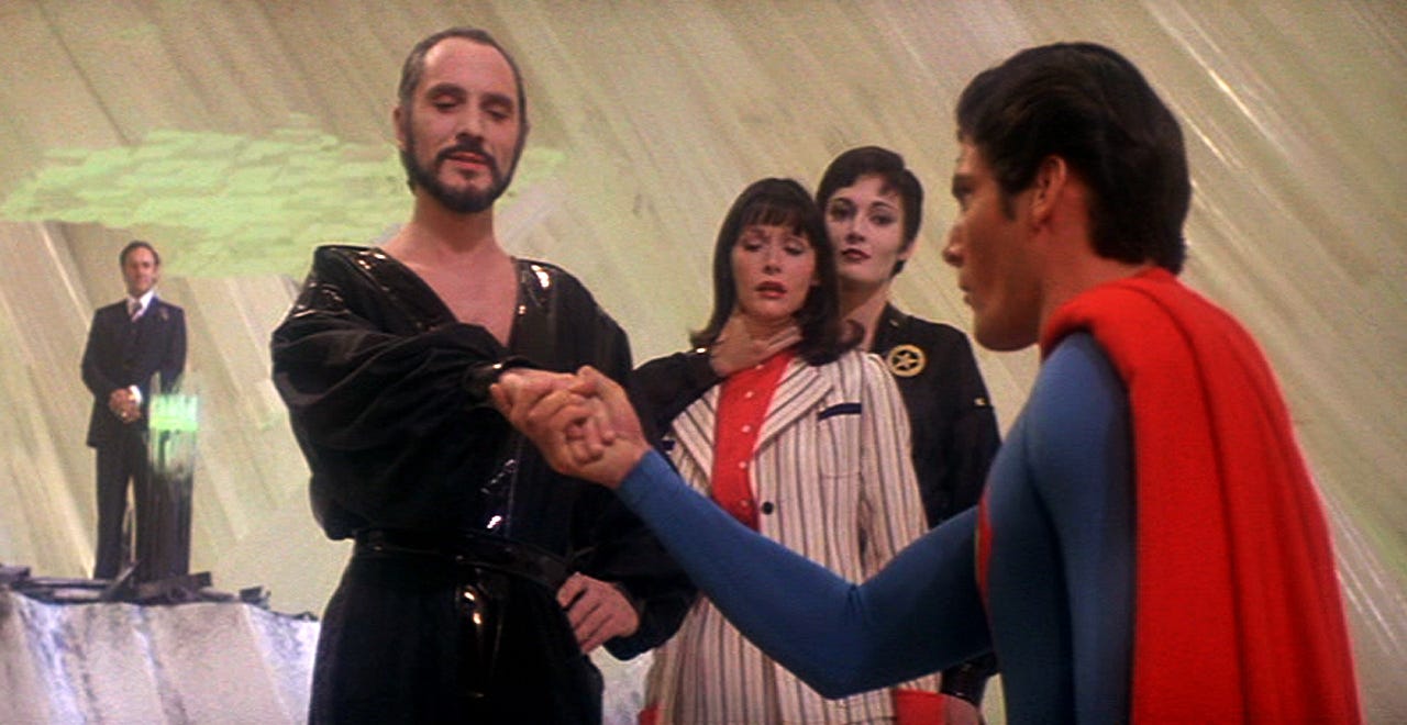 Superman II zod hand superman