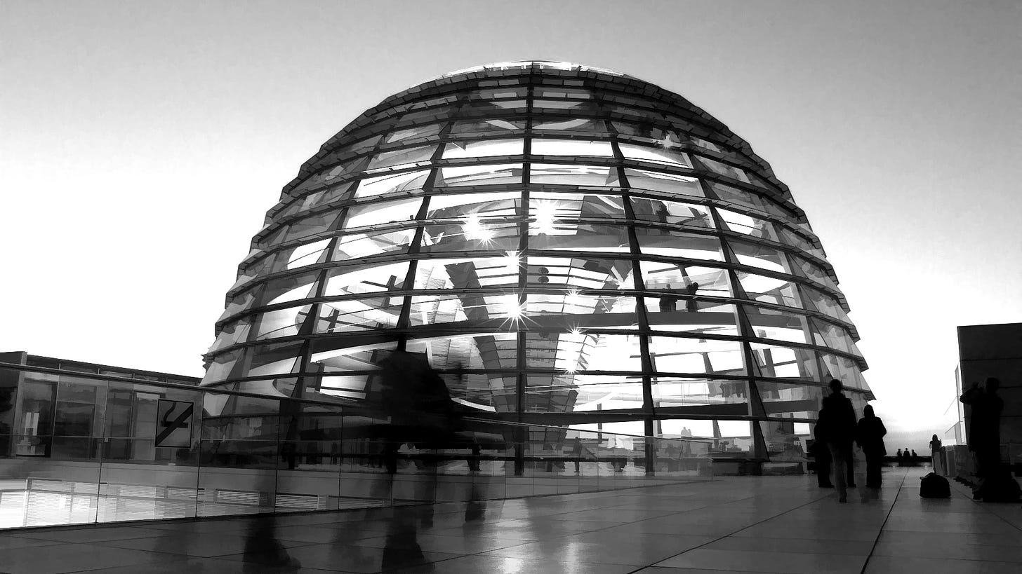 Kuppel des Reichstags.