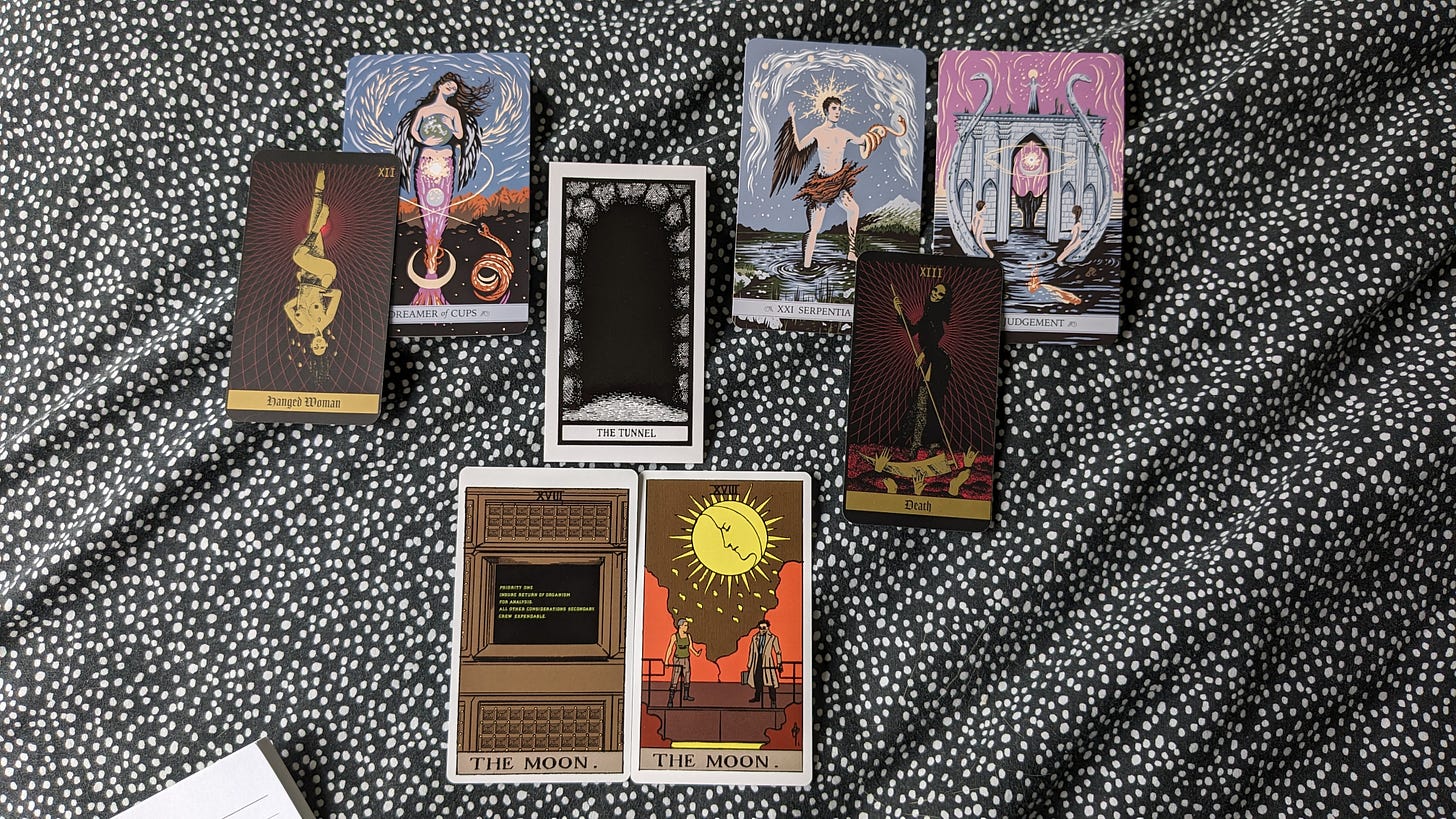 tarot cards for short story creation
