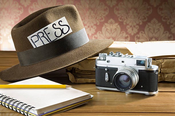 8,000+ Press Hat Stock Photos, Pictures & Royalty-Free Images - iStock |  Reporter, Microphone, Typewriter