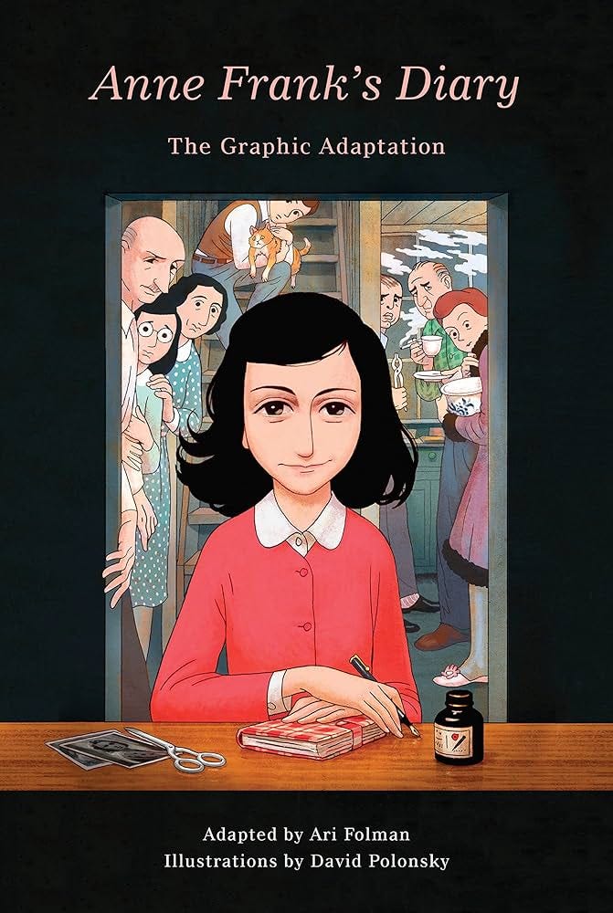 Anne Frank's Diary: The Graphic Adaptation : Frank, Anne, Polonsky, David,  Folman, Ari: Amazon.de: Books