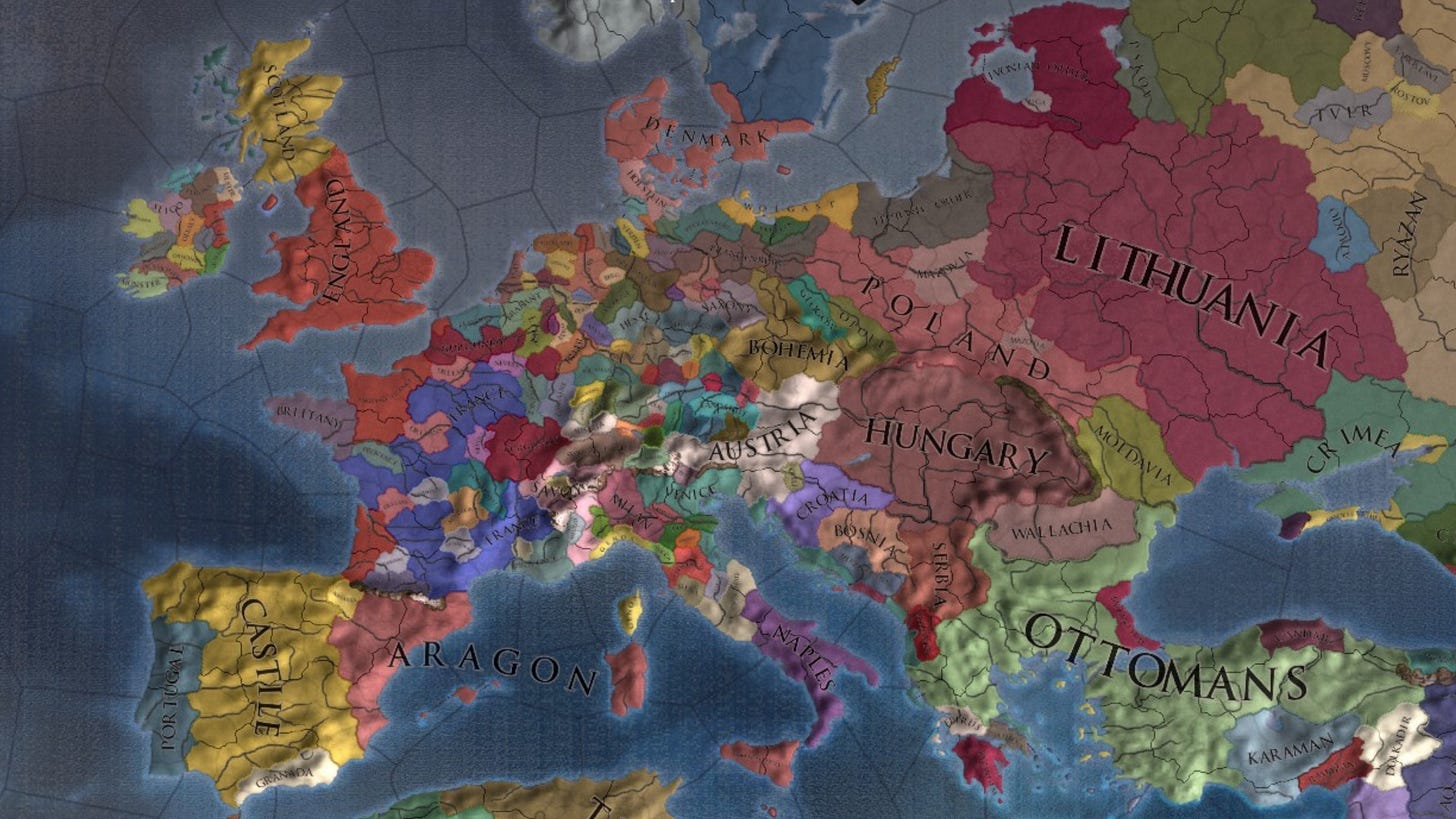 Europa Universalis IV: New Achievements in Update 1.37 - The Guide Hall