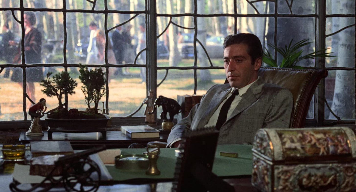 You can have the license. The price is $250,000... plus a monthly payment  of 5% of the..." - The Godfather: Part II quote