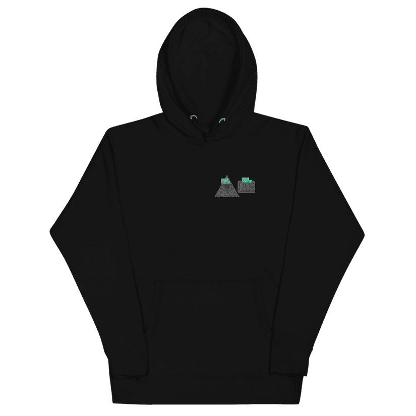 AUTOHOAXER - AUTOBELIEVER HOODIE (unisex lightweight zip up) Front and Back MicMedia Hitpiece Design