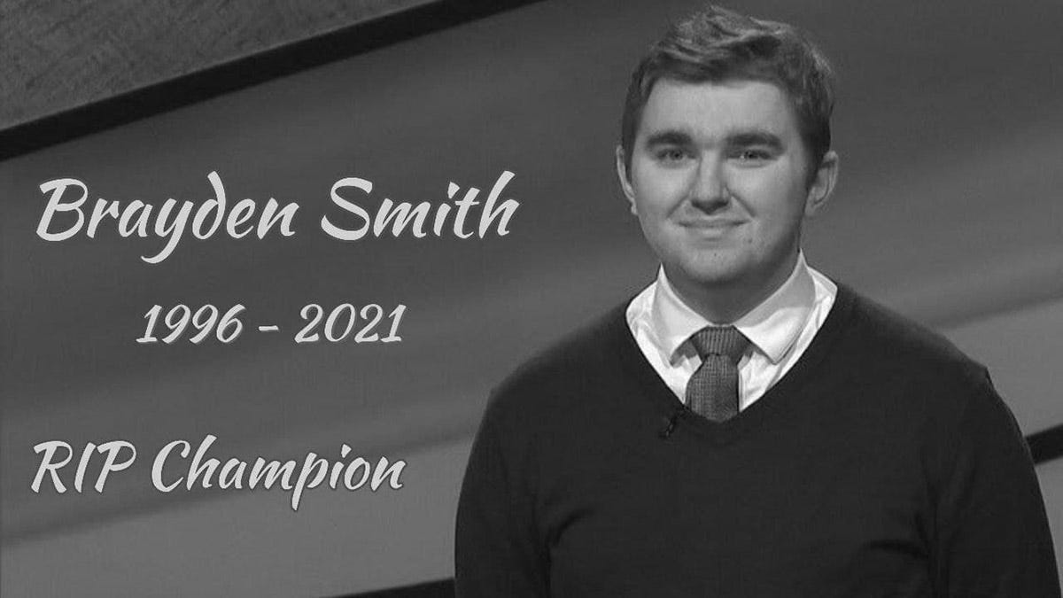 Jeopardy! Champ Brayden Smith's Cause of Death At 24 Aired!