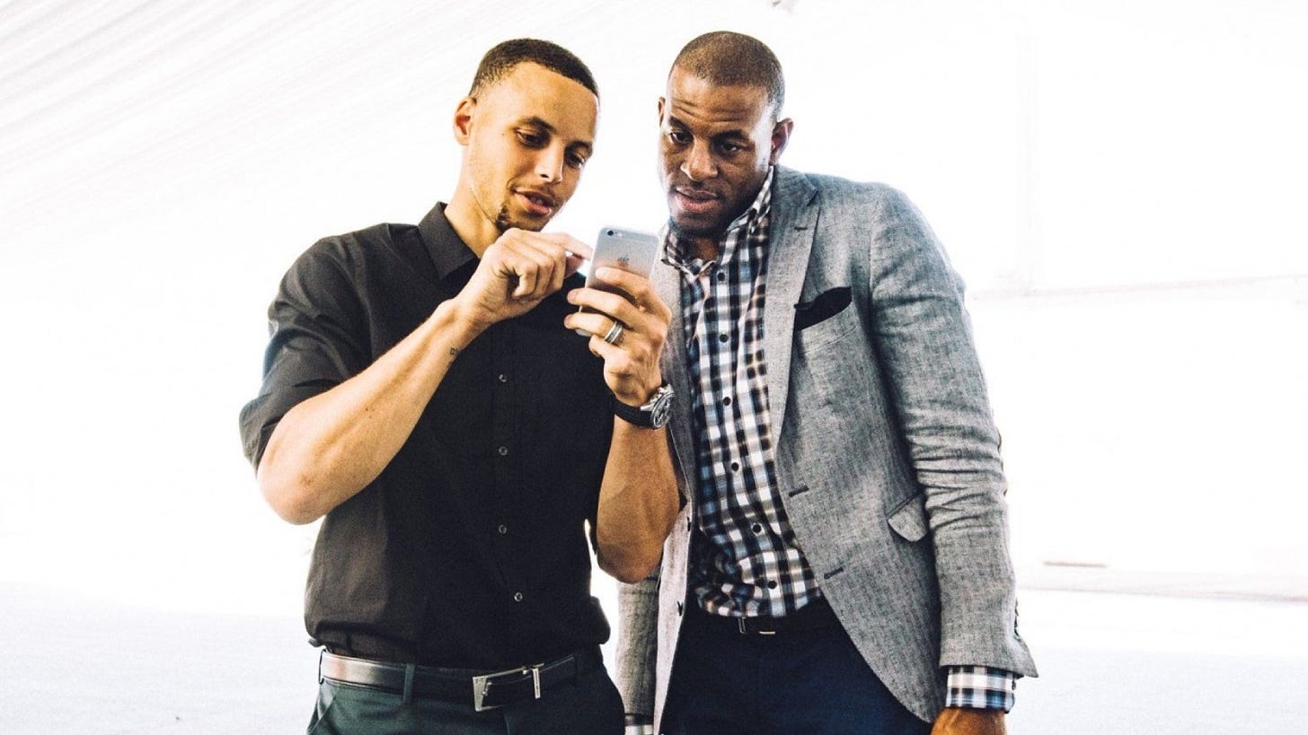 How Steph Curry & Andre Iguodala Are Scoring in Tech