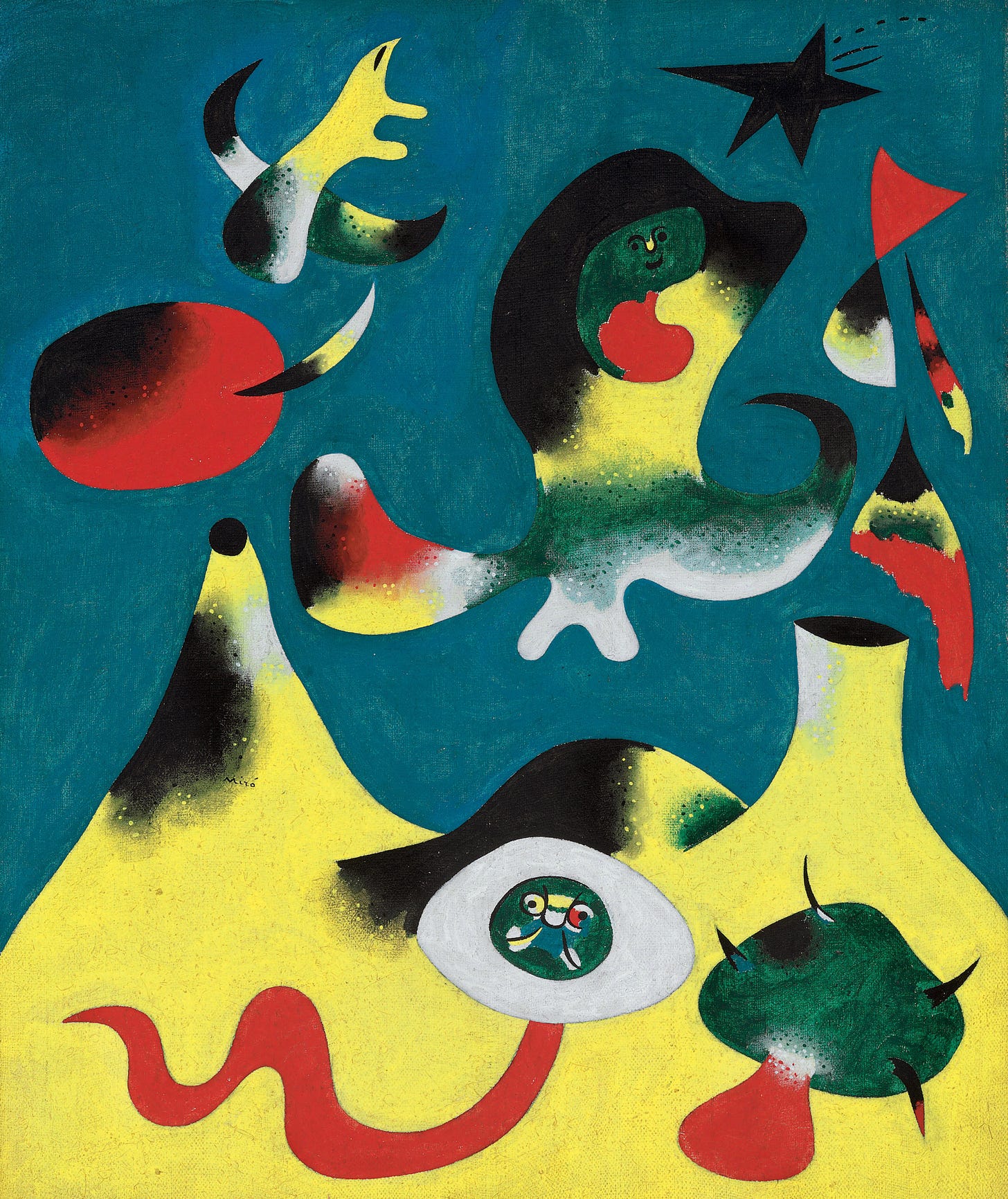 Joan Miro (1893-1983) , L'Air | Christie's