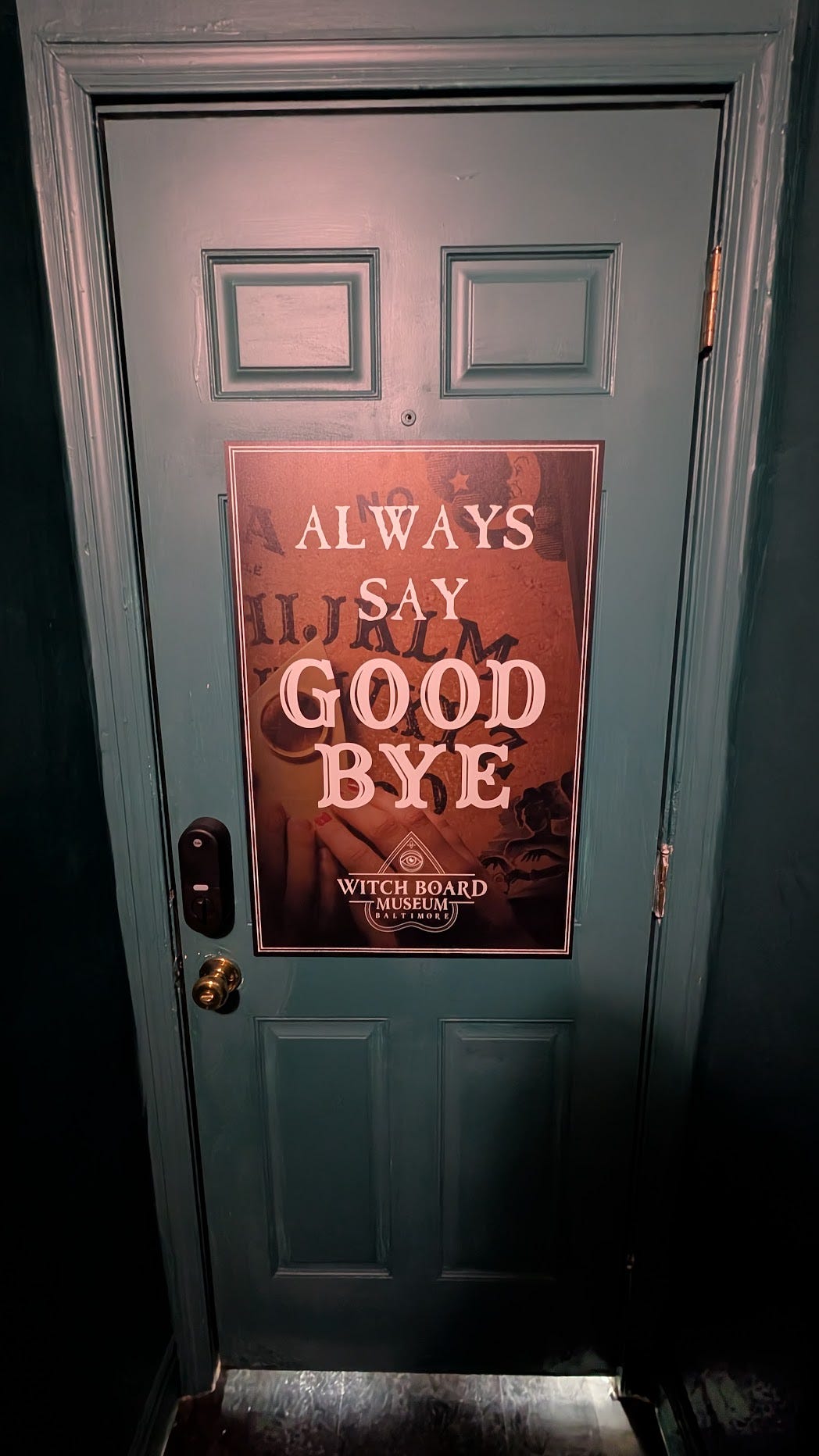 Always say good bye poster