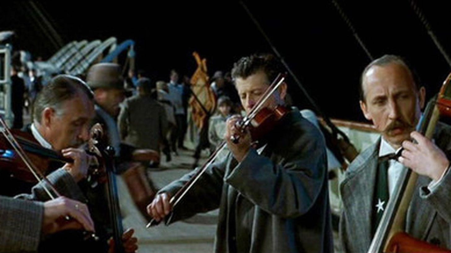 High Quality Titanic Musicians Blank Meme Template