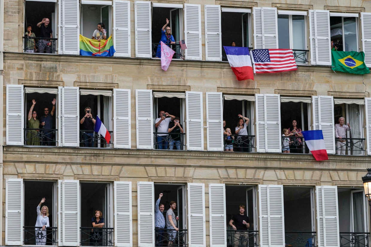 Paris Olympics 2024 opening ceremony gallery