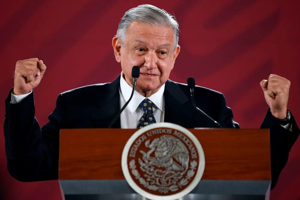 Le président mexicain Andrès Manuel Lopez Obrador, photo : Alfredo Estrella / Getty Images