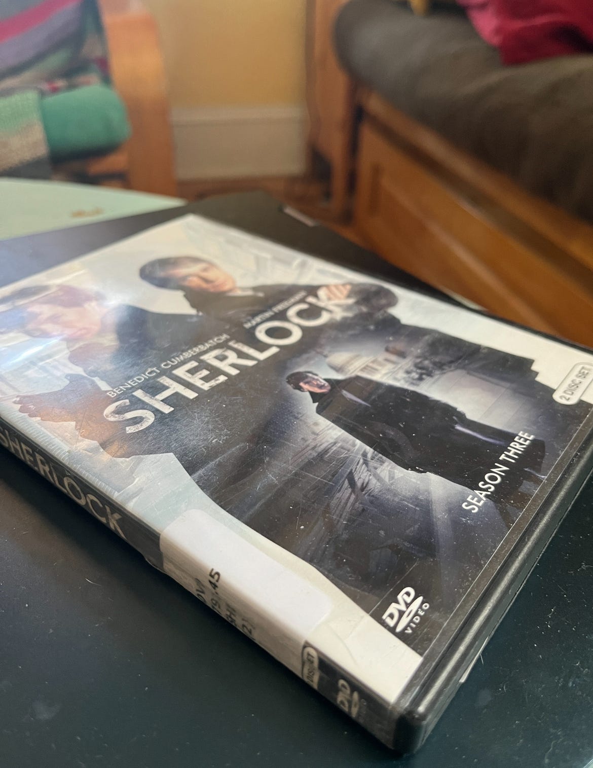 A DVD copy of Sherlock
