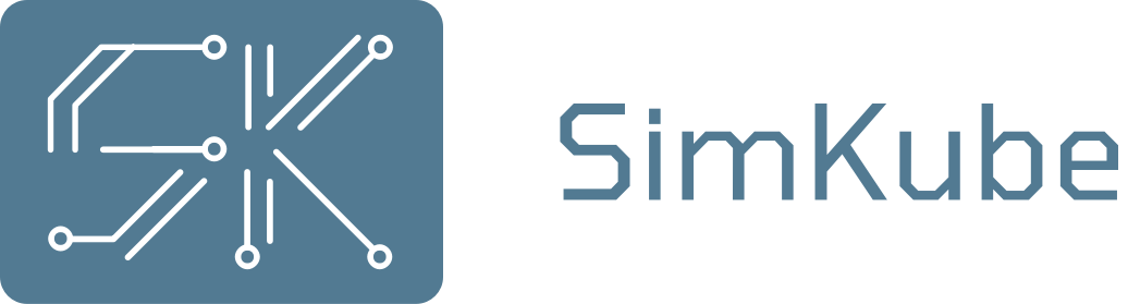 a stylized SK logo, that looks vaguely like a network with circles and lines connecting them