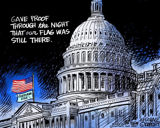 The light at the end of the tunnel: Political Cartoons – Daily News