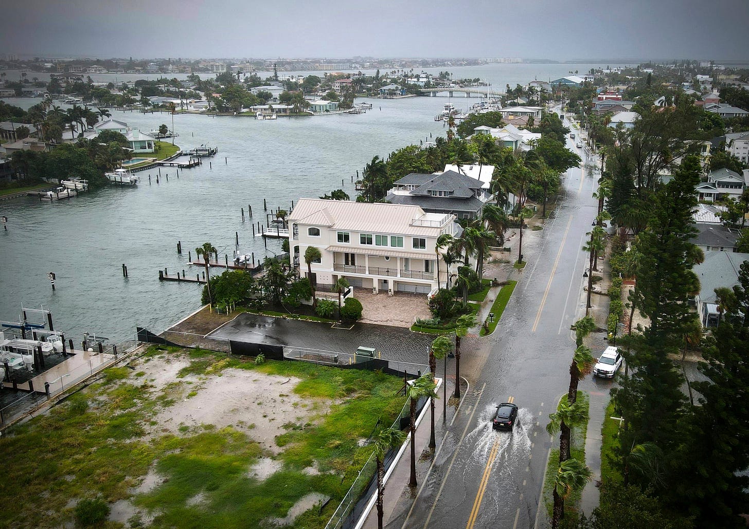 Tropical Storm Debby strengthens into a Category 1 hurricane