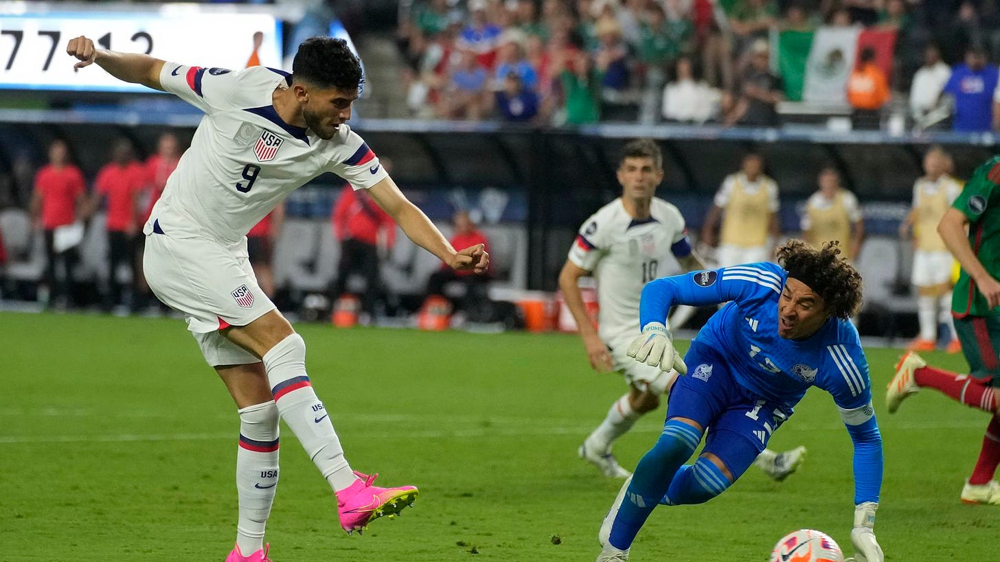 Ex-FC Dallas player Ricardo Pepi scores in US' win vs. Mexico in CONCACAF Nations  League