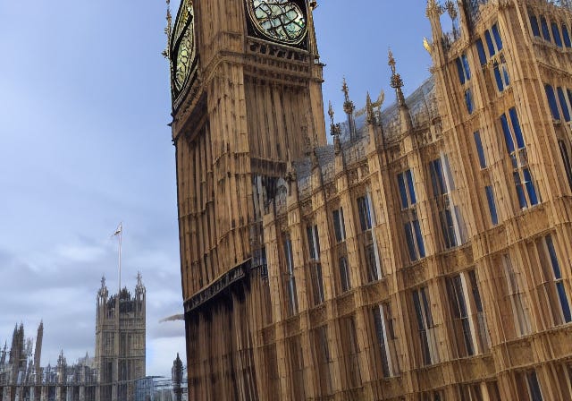 An AI-generated "picture" of Big Ben