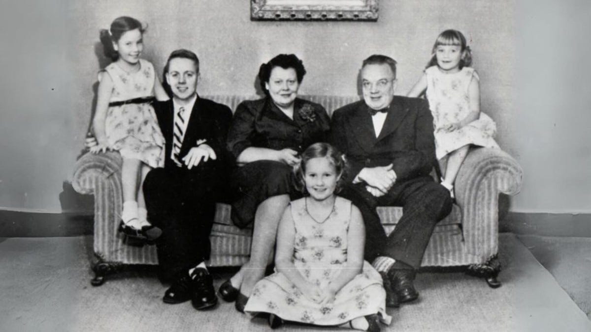 The missing Martin family in happier times