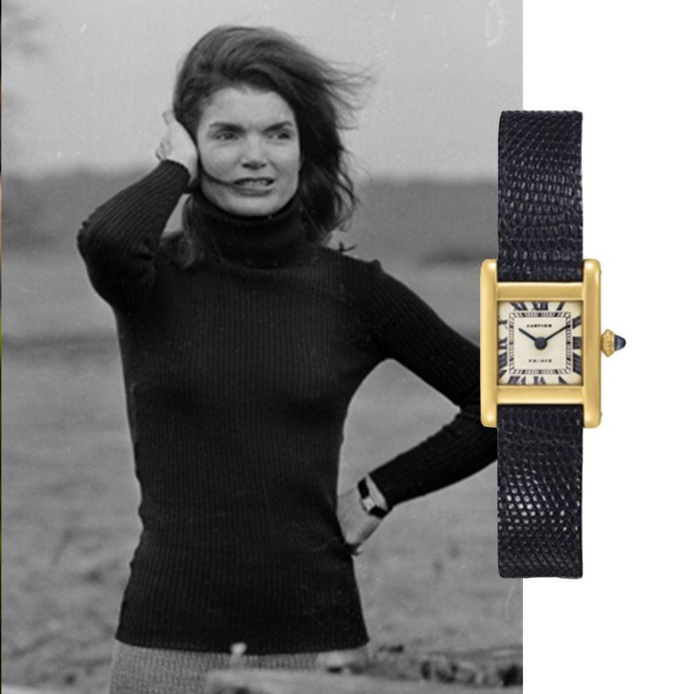Jackie Kennedy's Watch - Former First Lady's Cartier Tank ...