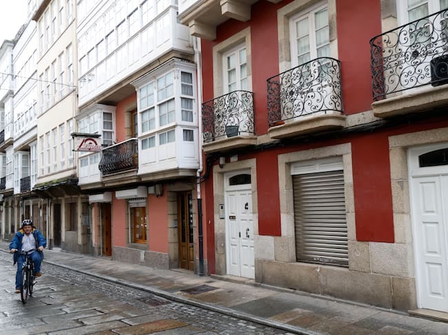 FERROL, 26/9/2024.- Casa natal de Aurora Rodríguez Carballeira en el barrio de A Magdalena. EFE/ Kiko Delgado.