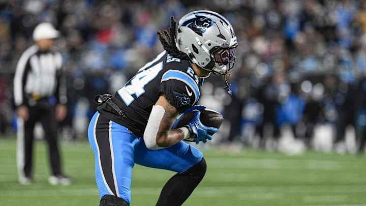 What Panthers rookie Jonathan Brooks said about Chuba Hubbard's OT fumble