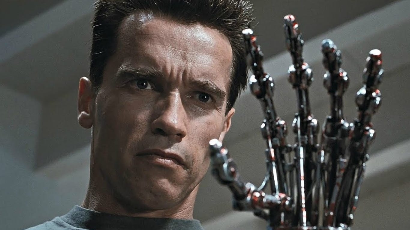 Skynet? Arnold Schwarzenegger alerta sobre ameaça da Inteligência  Artificial - Guia Disney+ Brasil