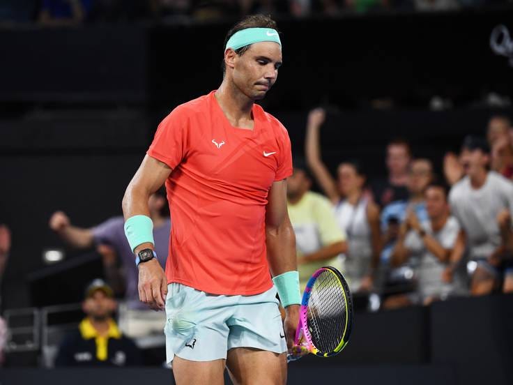 Rafa Nadal - Thompson: resumen y resultado del partido de cuartos de final  del ATP Brisbane 2024 | Deportes | Cadena SER