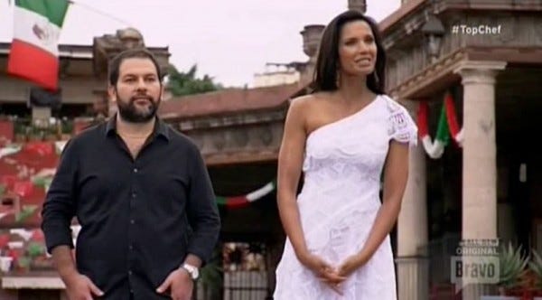 padma lakshmi with enrique olvera on top chef boston recap images 2015