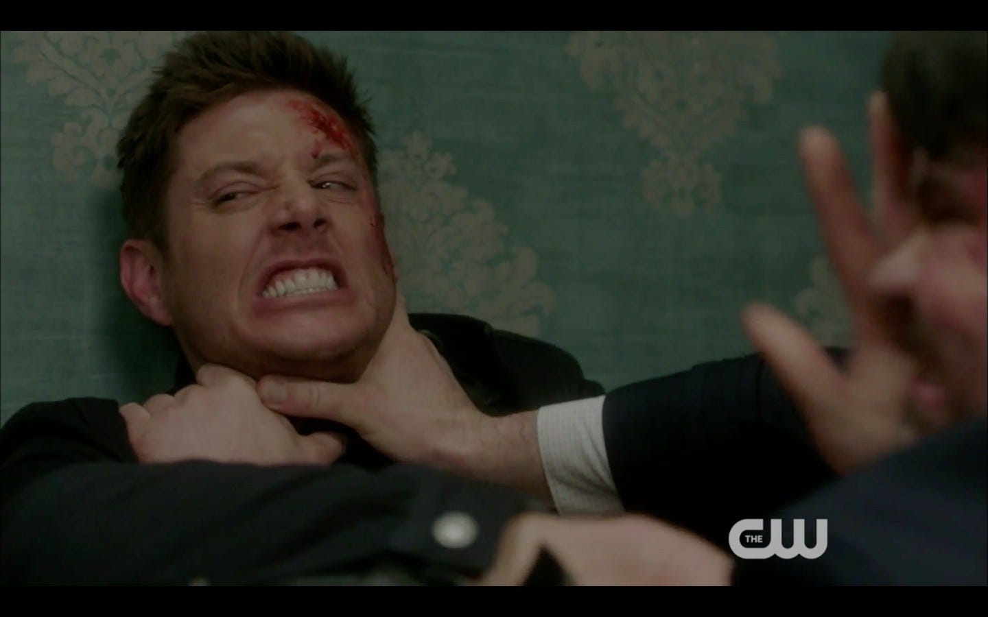 supernatural dean winchester strangled by bernard clean hands