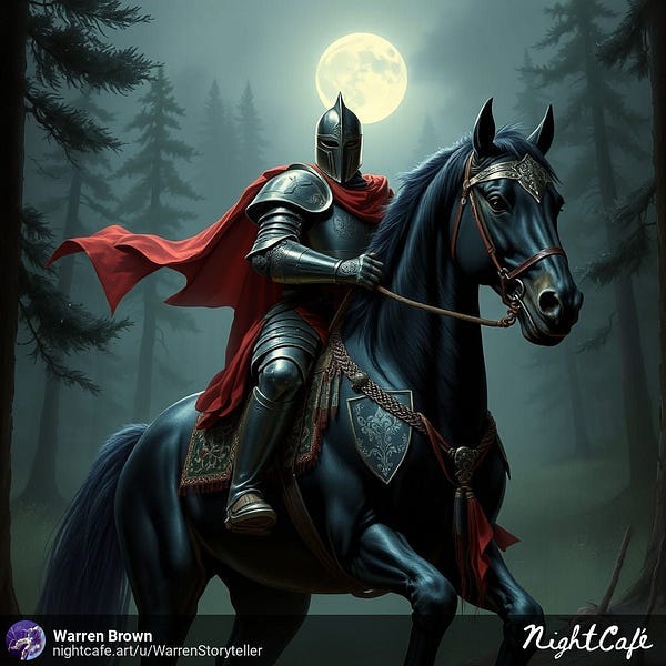 knight on a horse