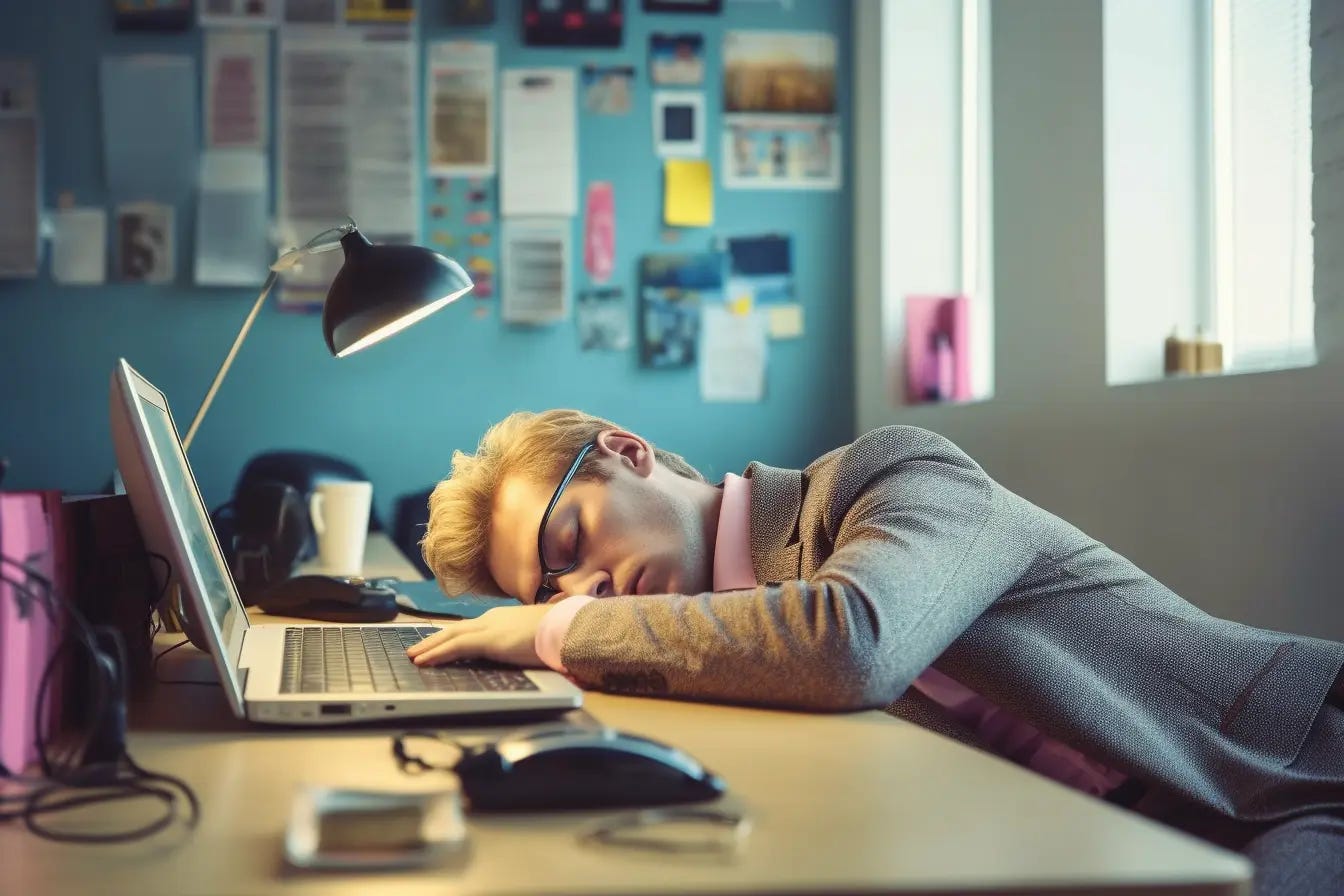 Sleepy at work? Here's 8 desk exercises that will raise your spirits