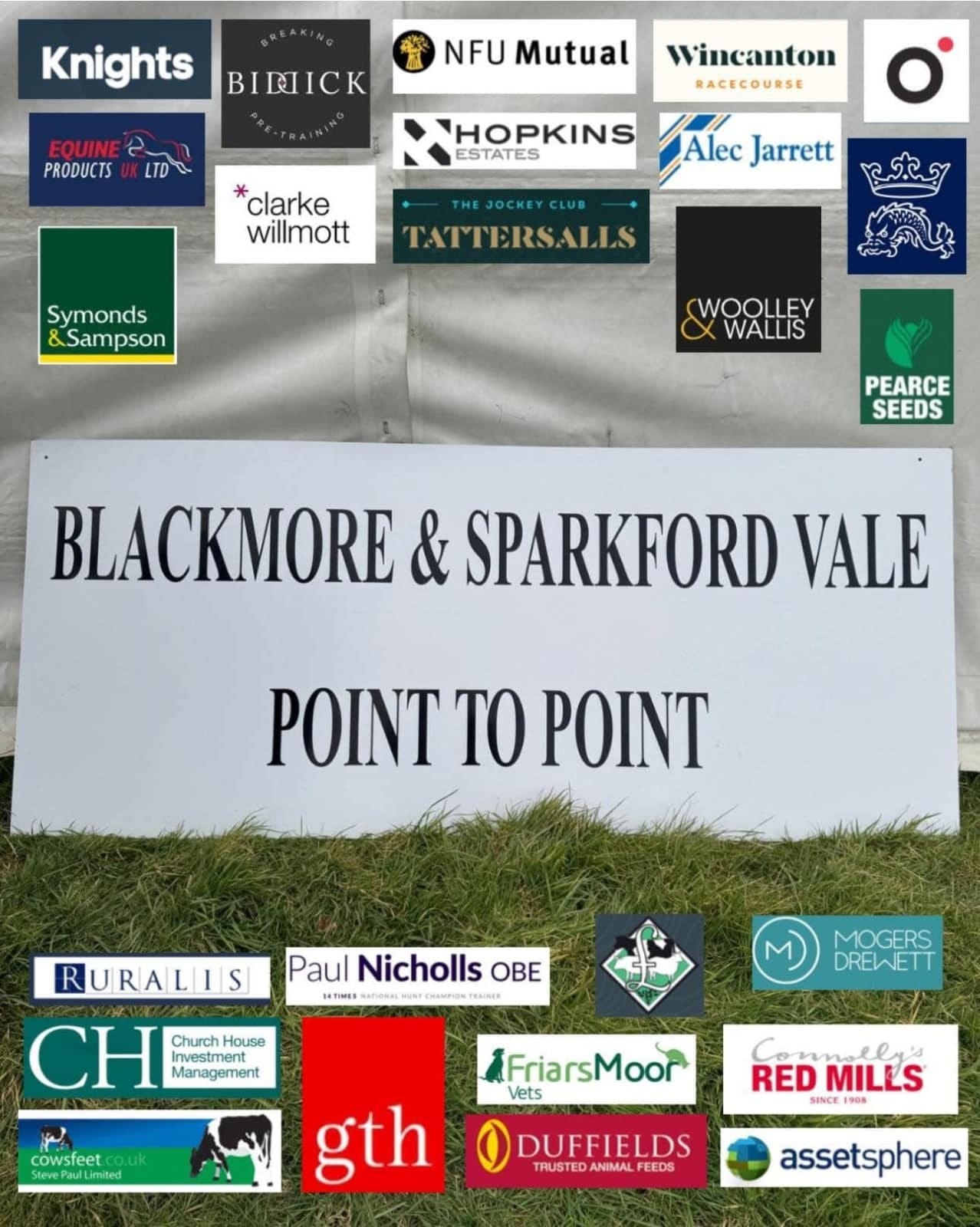 Sponsors of the BSV's Point to Point fundraiser 