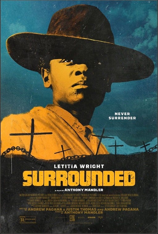 Surrounded Poster Letitia Wright Western