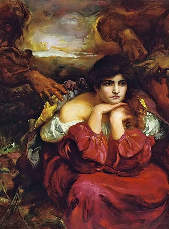 Jezebel (detail) - Henry John Stock | Painting, Art, Artist