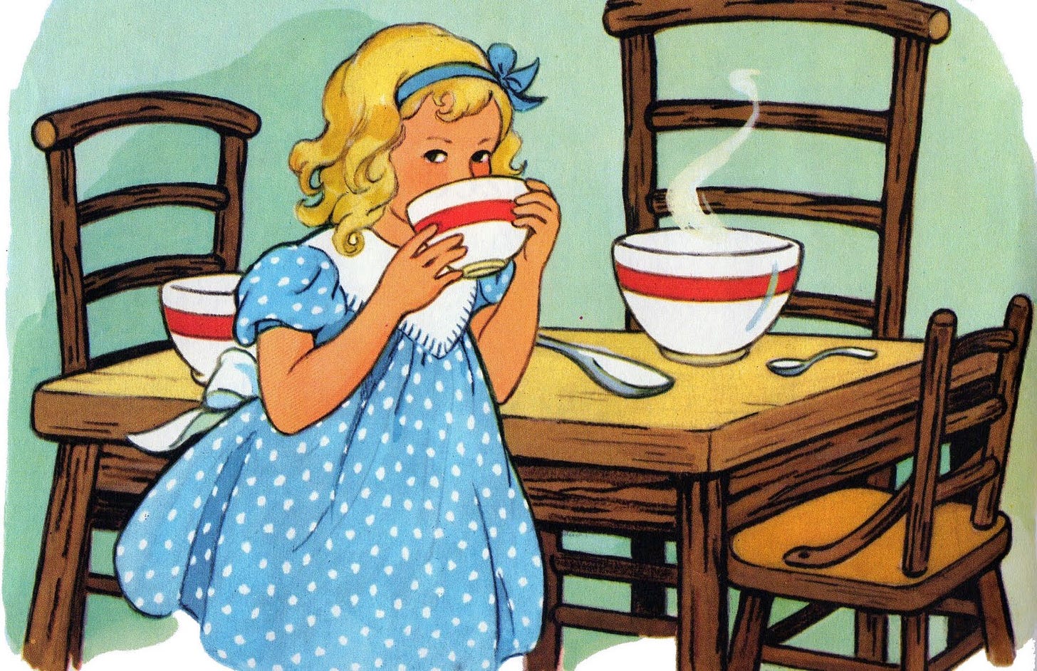 GooGooGallery: Obscure Scan Sunday: The Story of Goldilocks and The Three Bears
