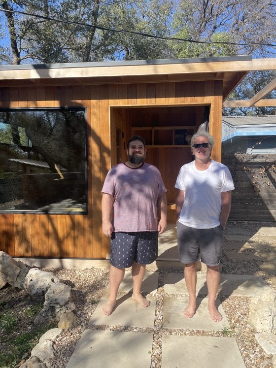 Brian and glenn sauna talk