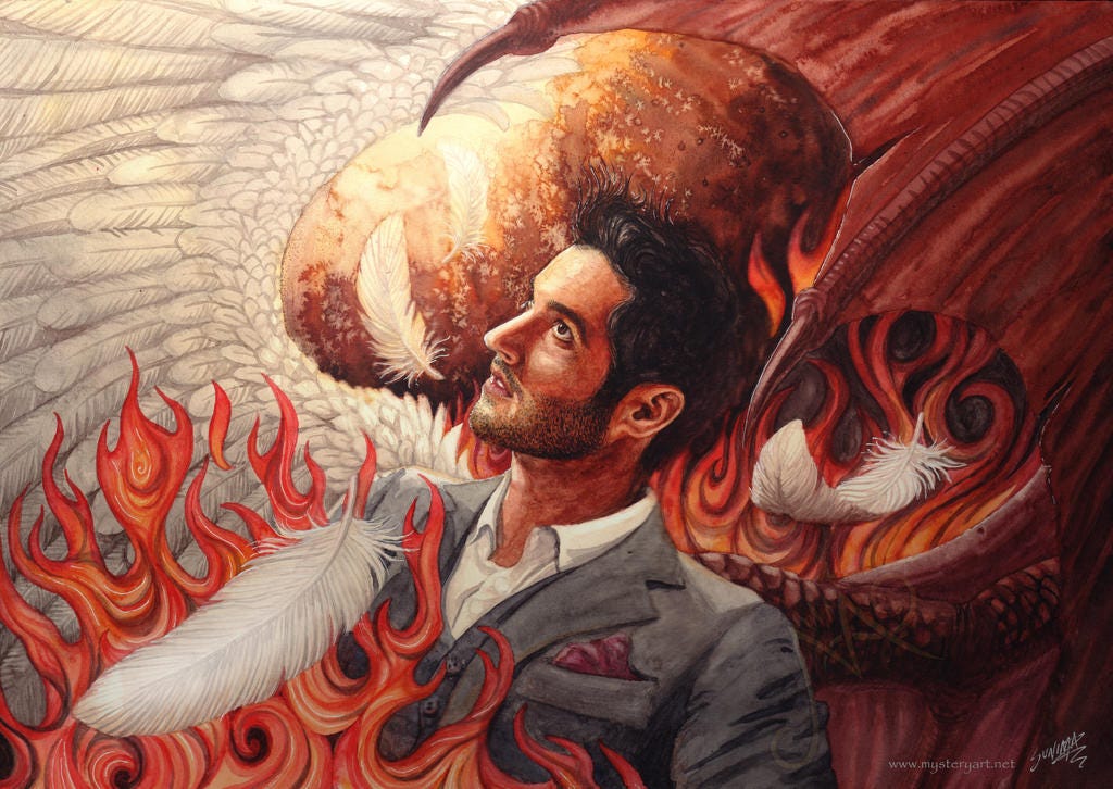 Lucifer Morningstar by Sunima on DeviantArt