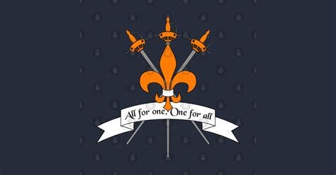 All for One Musketeers - Musketeers - T-Shirt | TeePublic