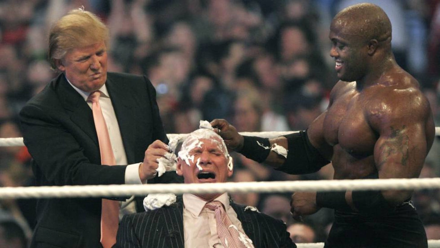 Donald Trump y la lucha libre profesional: una larga y extravagante historia  de amor | Elecciones USA | EL PAÍS