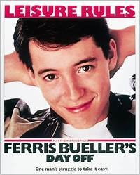 Ferris Bueller's Day Off Classic Movie Poster Art METAL | Etsy