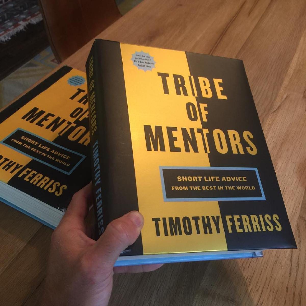 TRIBE OF MENTORS - Sample Chapter and a Taste of Things to Come - The Blog  of Author Tim Ferriss