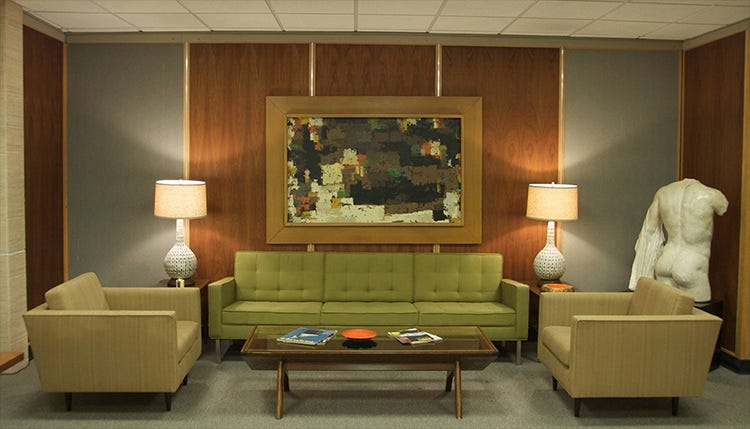 Mad Men - Film and Furniture